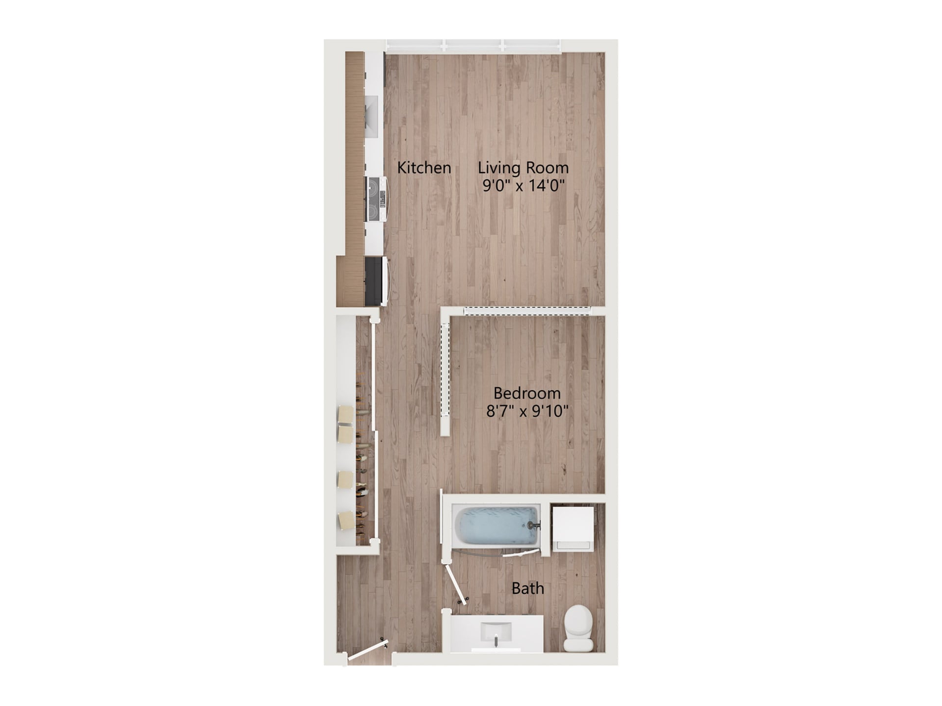 U1 floor plan