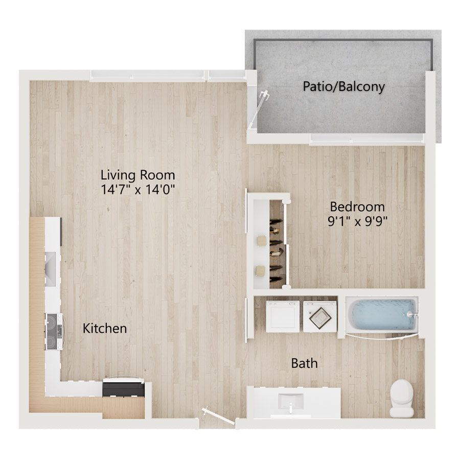 A4 floor plan