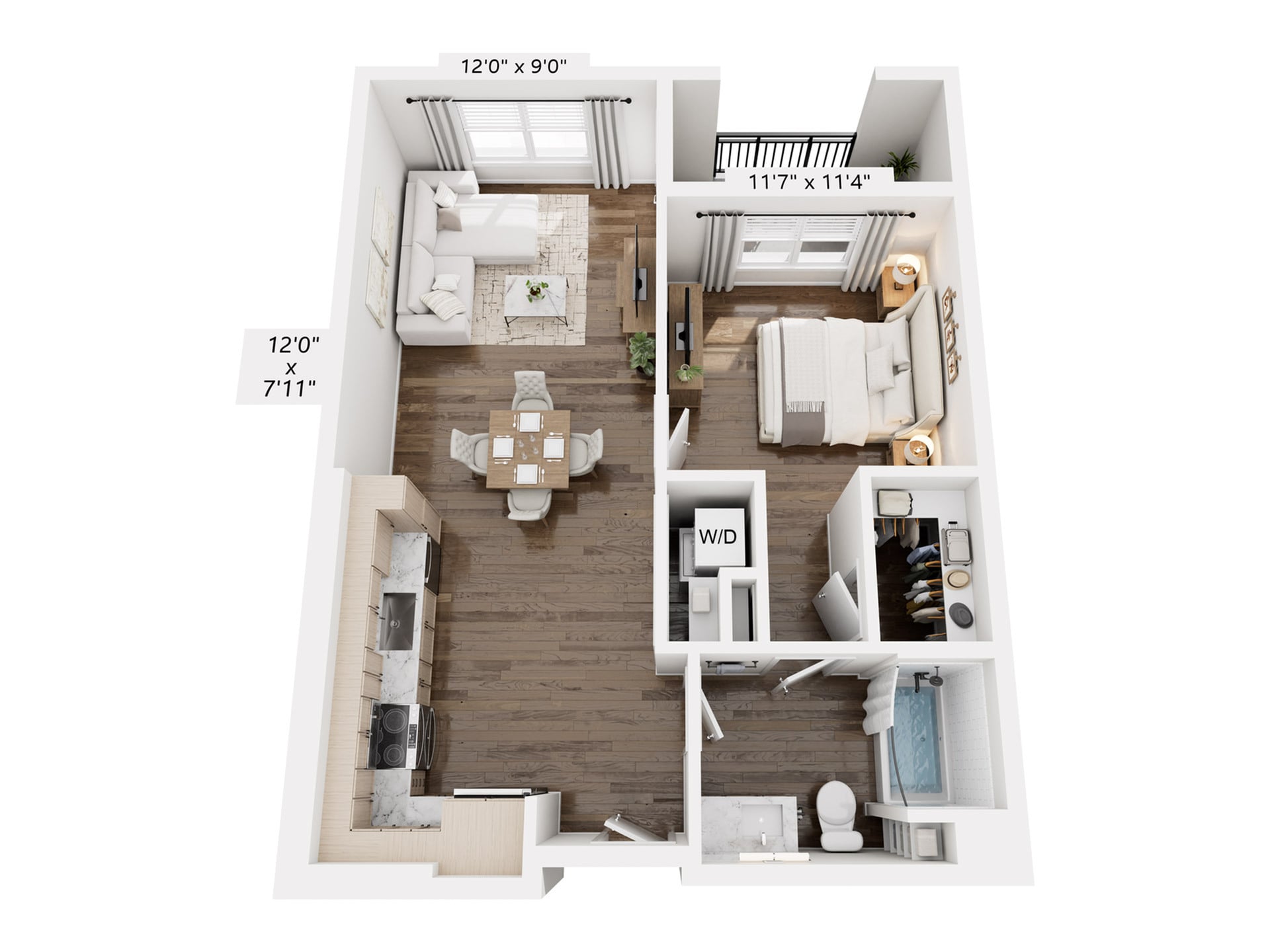 A1 floor plan