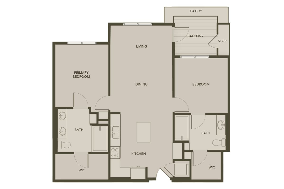 B3A floor plan