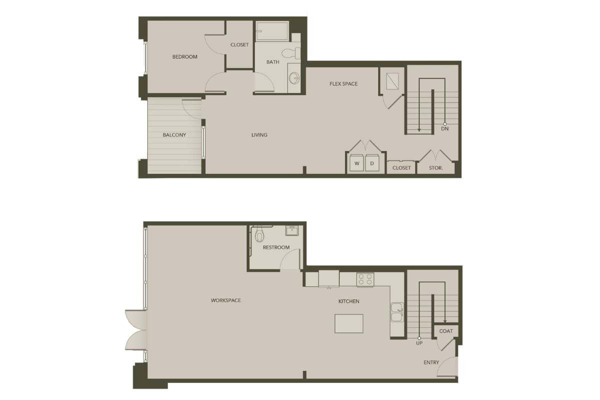 A4-LW floor plan