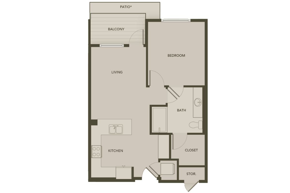 A1 floor plan