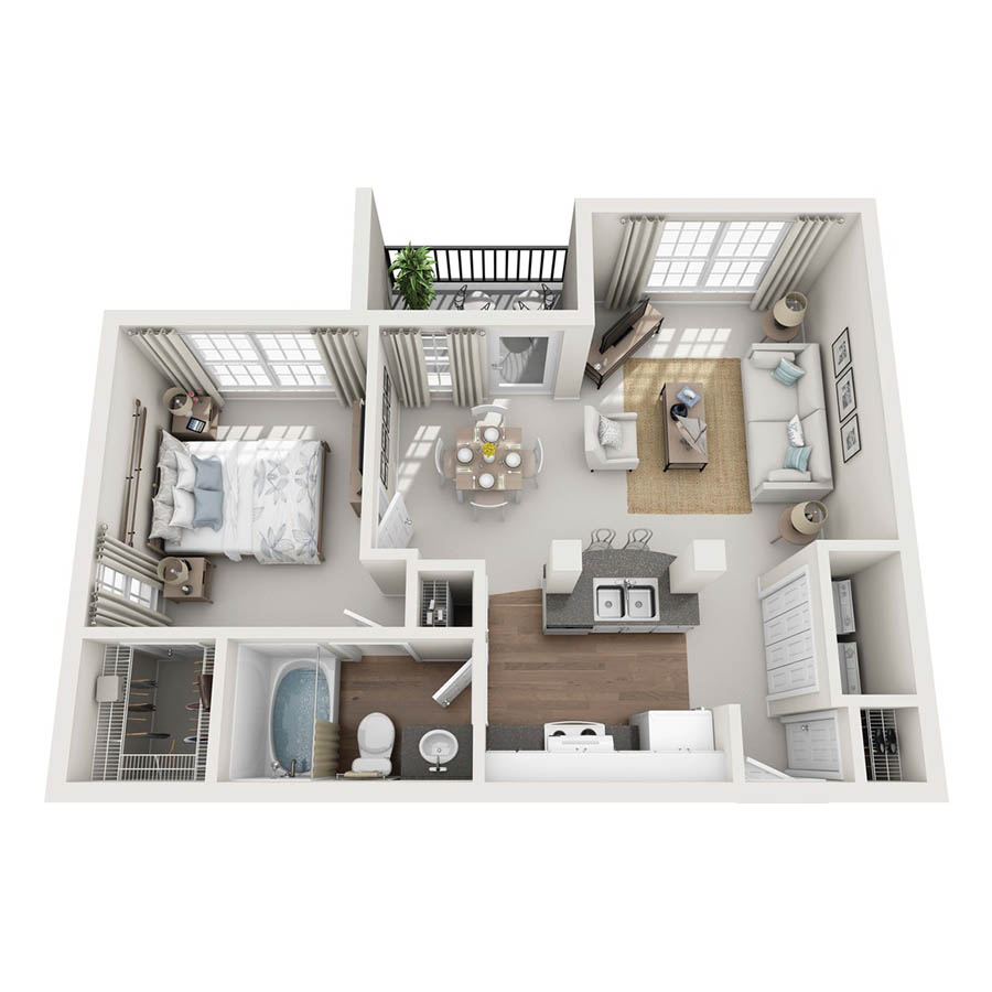 A1 floor plan
