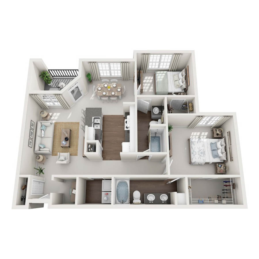 B2 floor plan