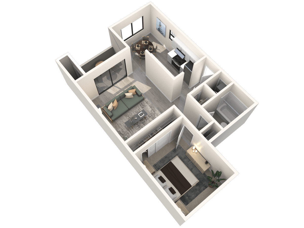 Plan B floor plan