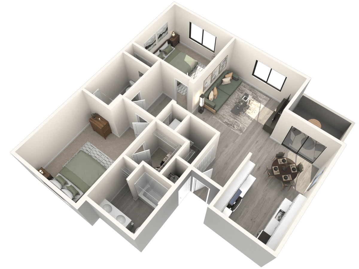 Plan H floor plan