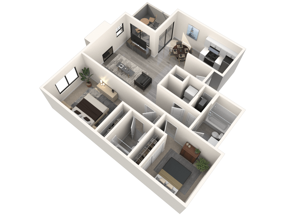 Plan E floor plan