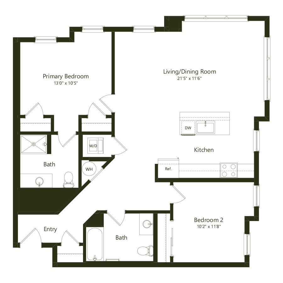 B09.1 - 2x2 floor plan
