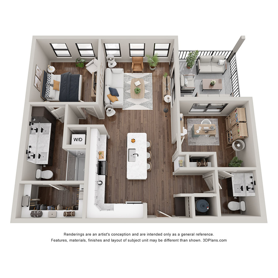 The Pearl floor plan