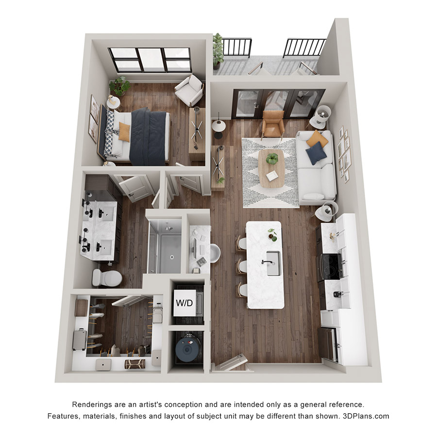The George floor plan