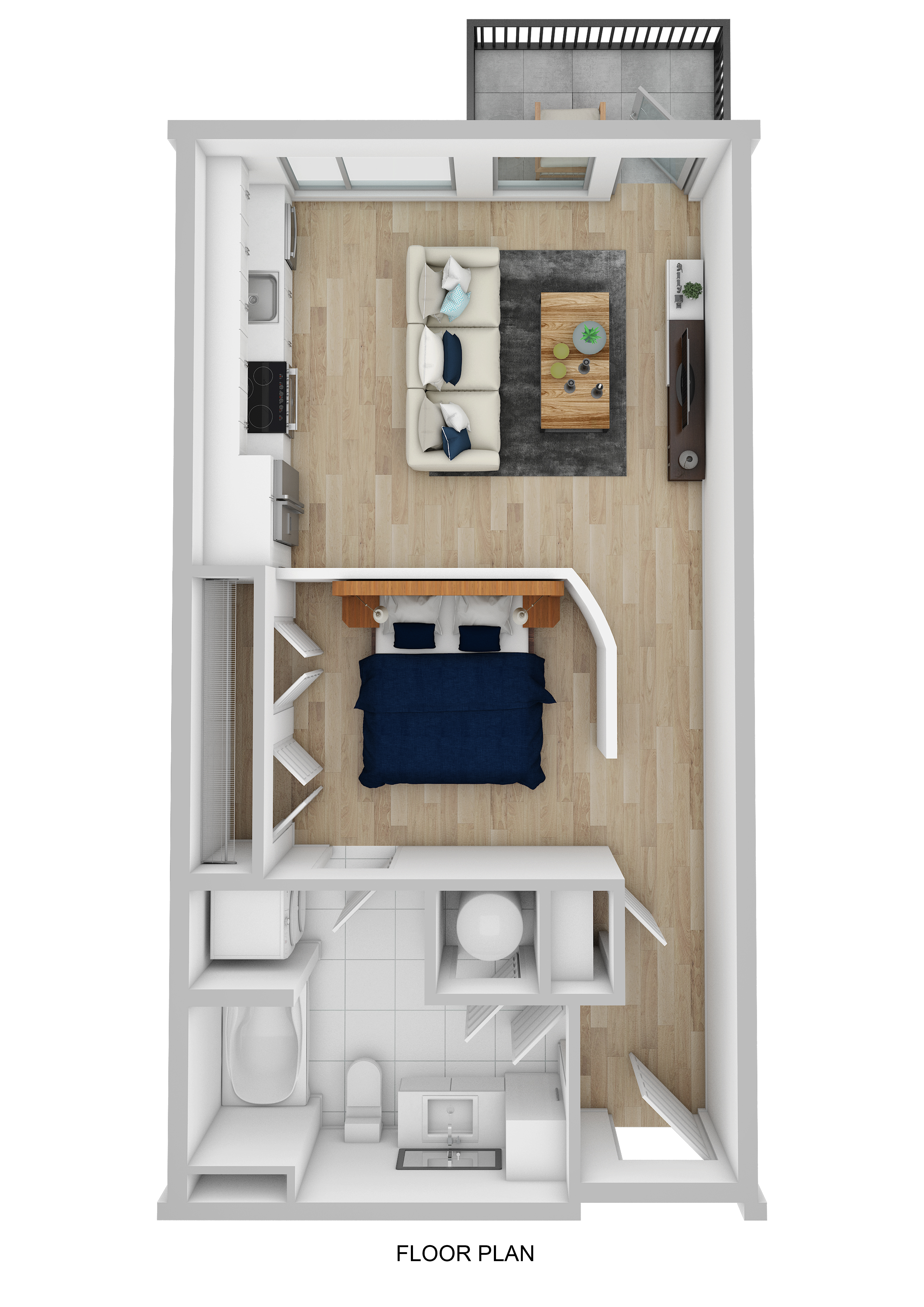 A2 floor plan