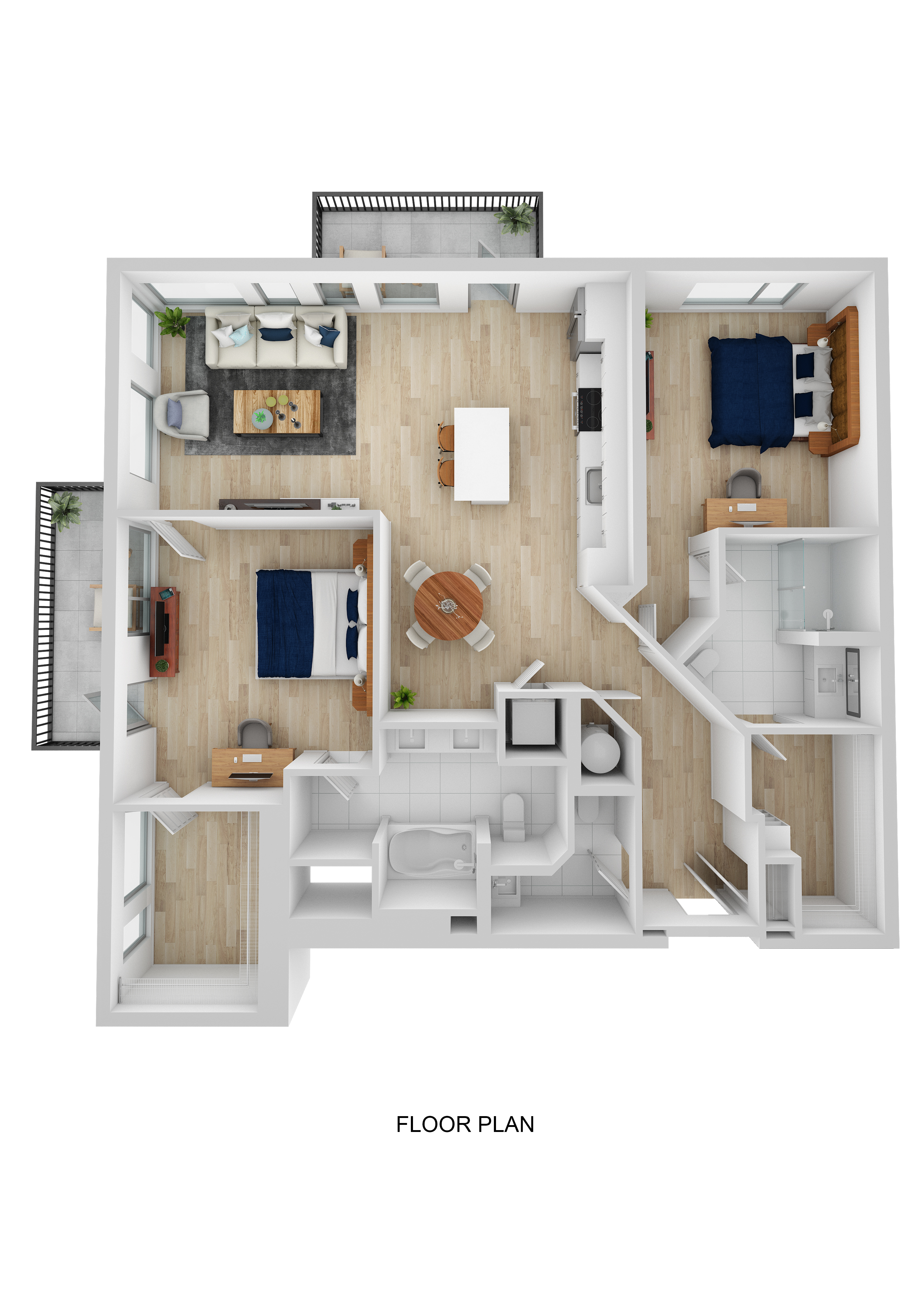 B21 floor plan