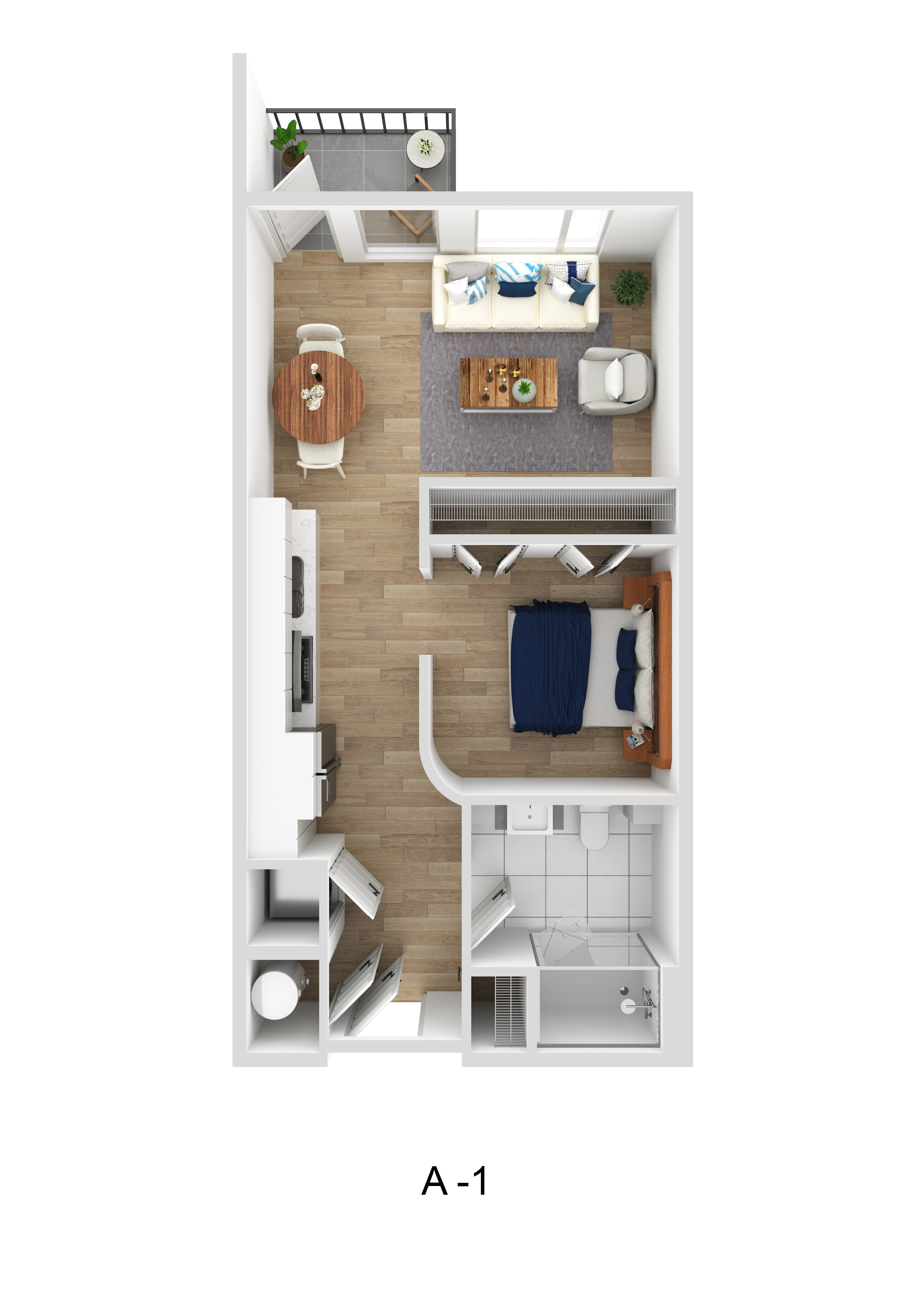 A1 floor plan
