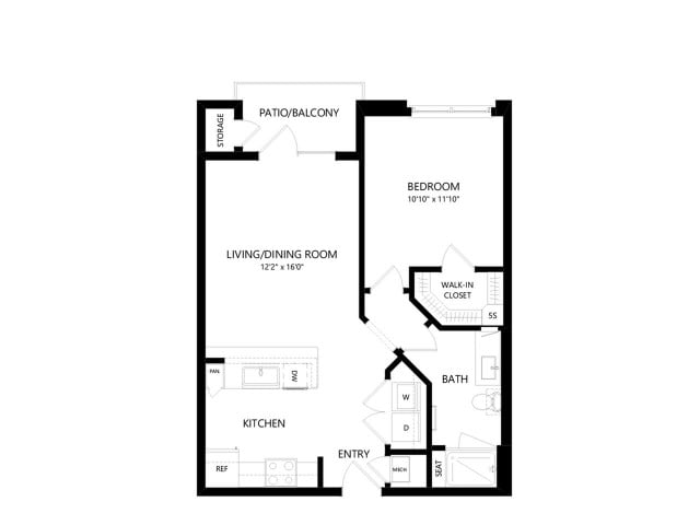 A1A floor plan