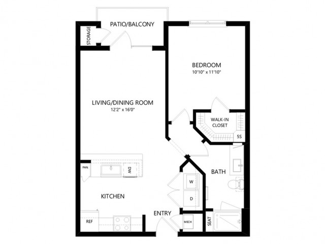 A1 floor plan