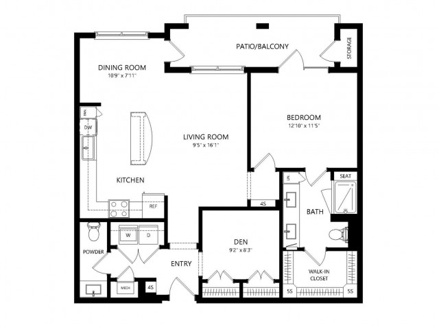 A4 floor plan