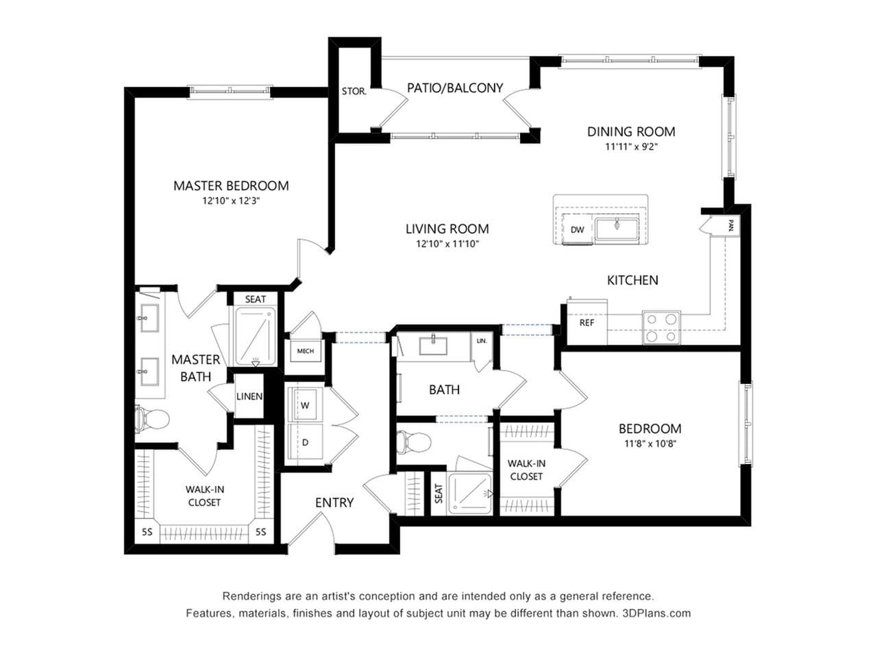 B2 floor plan