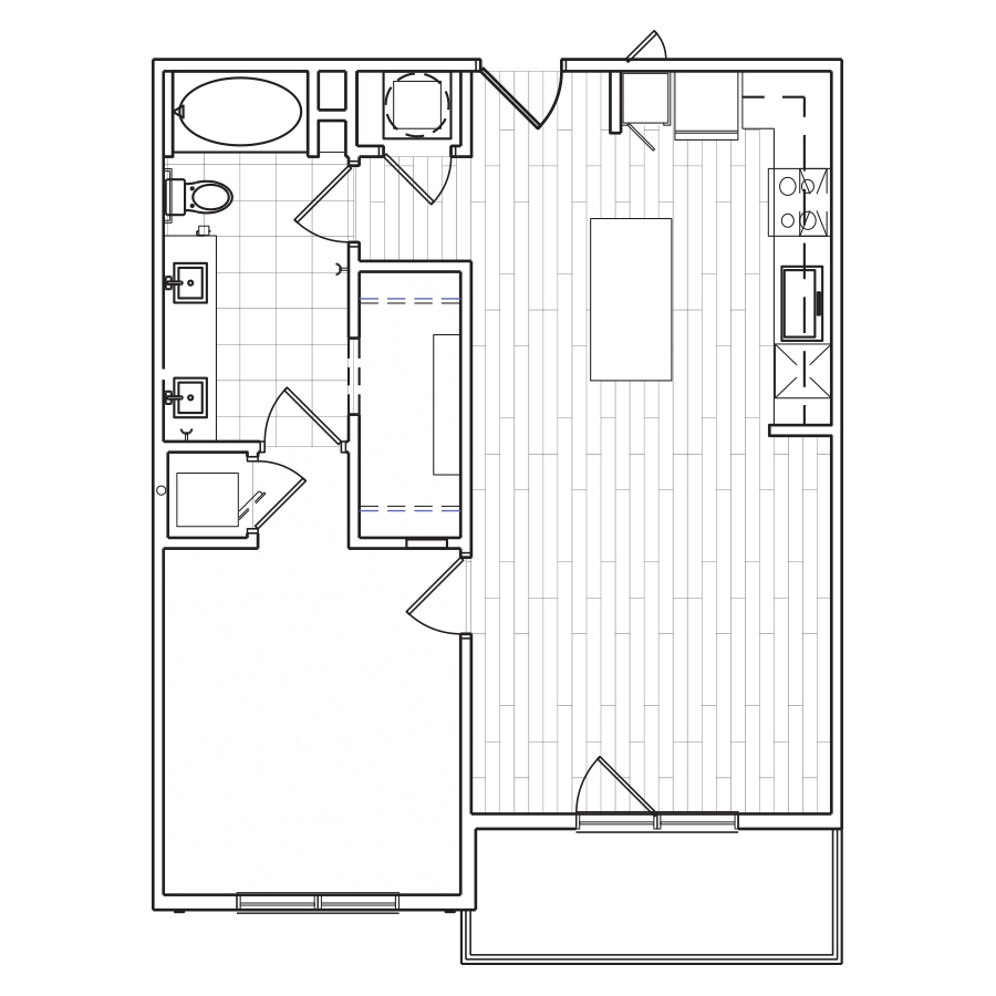 A2 floor plan