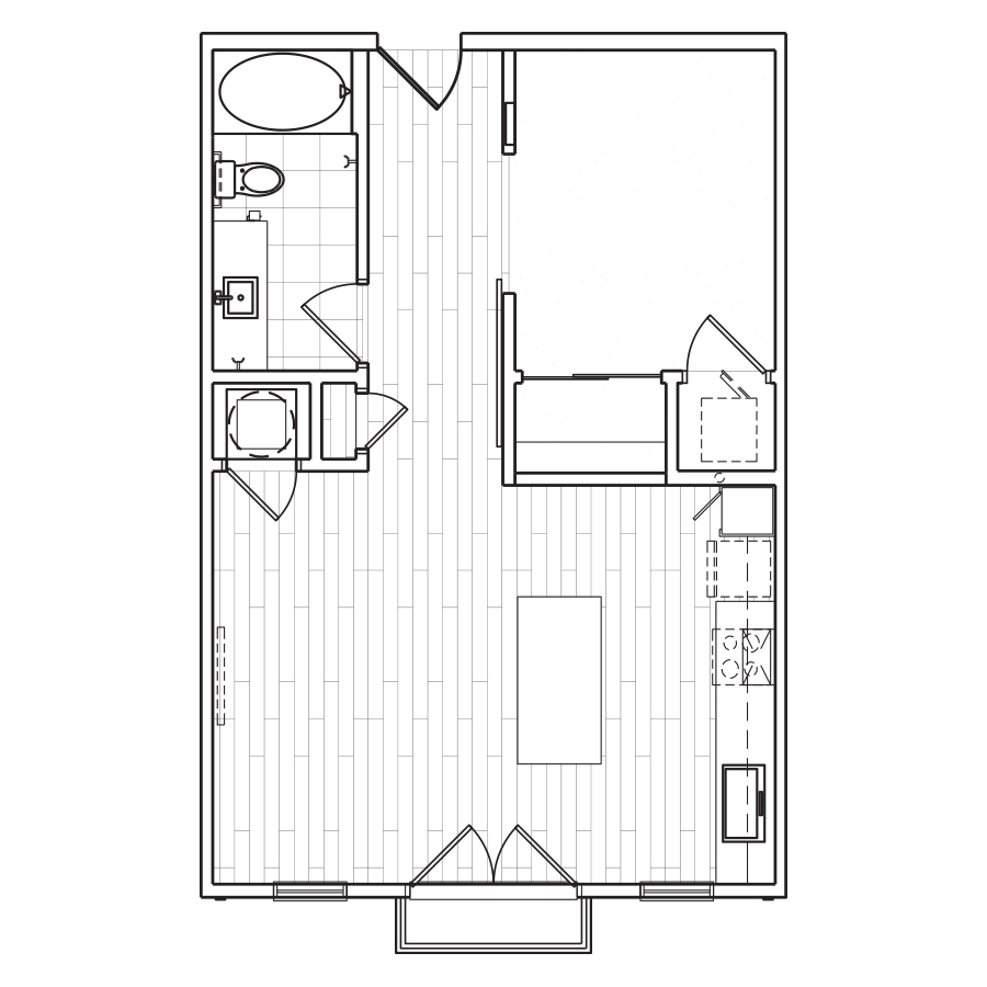 A1 floor plan
