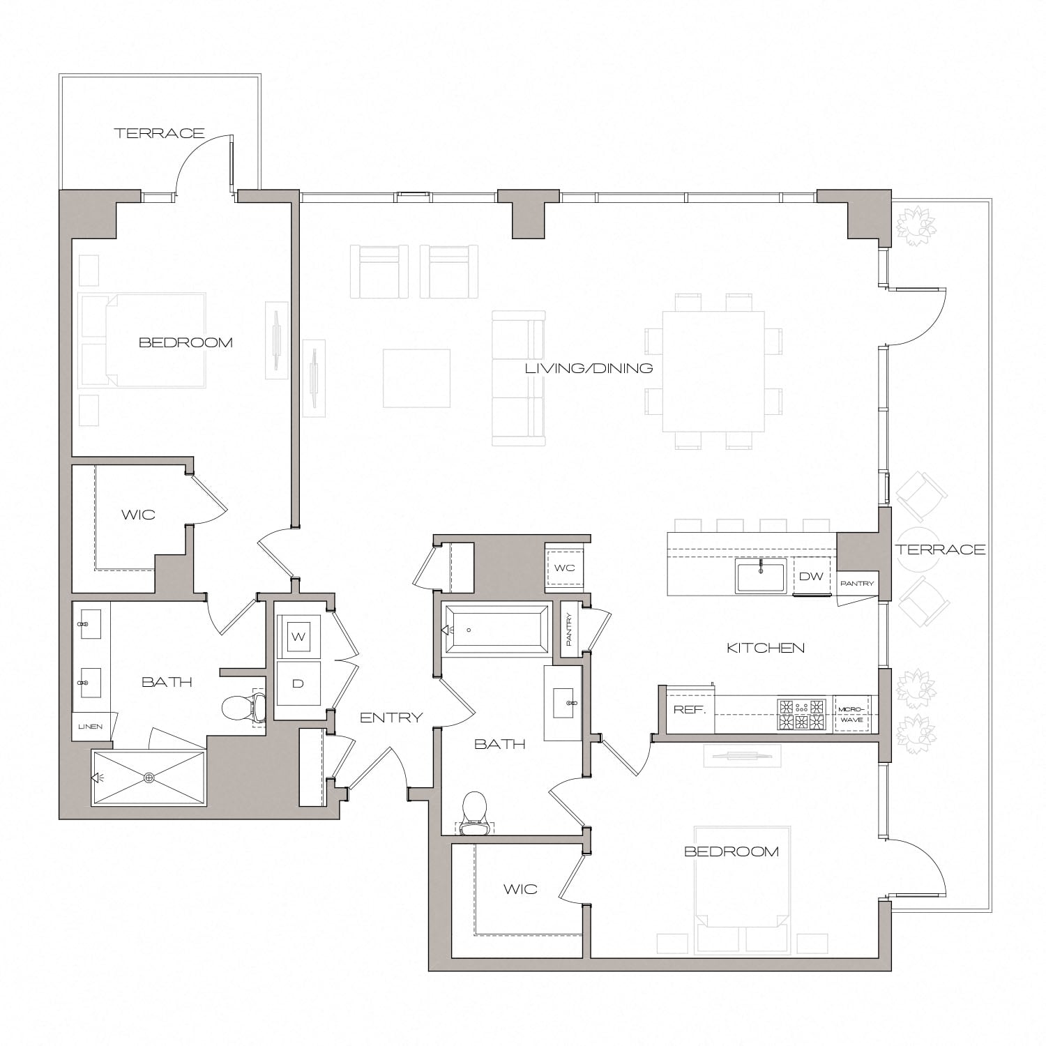 PH-7 floor plan