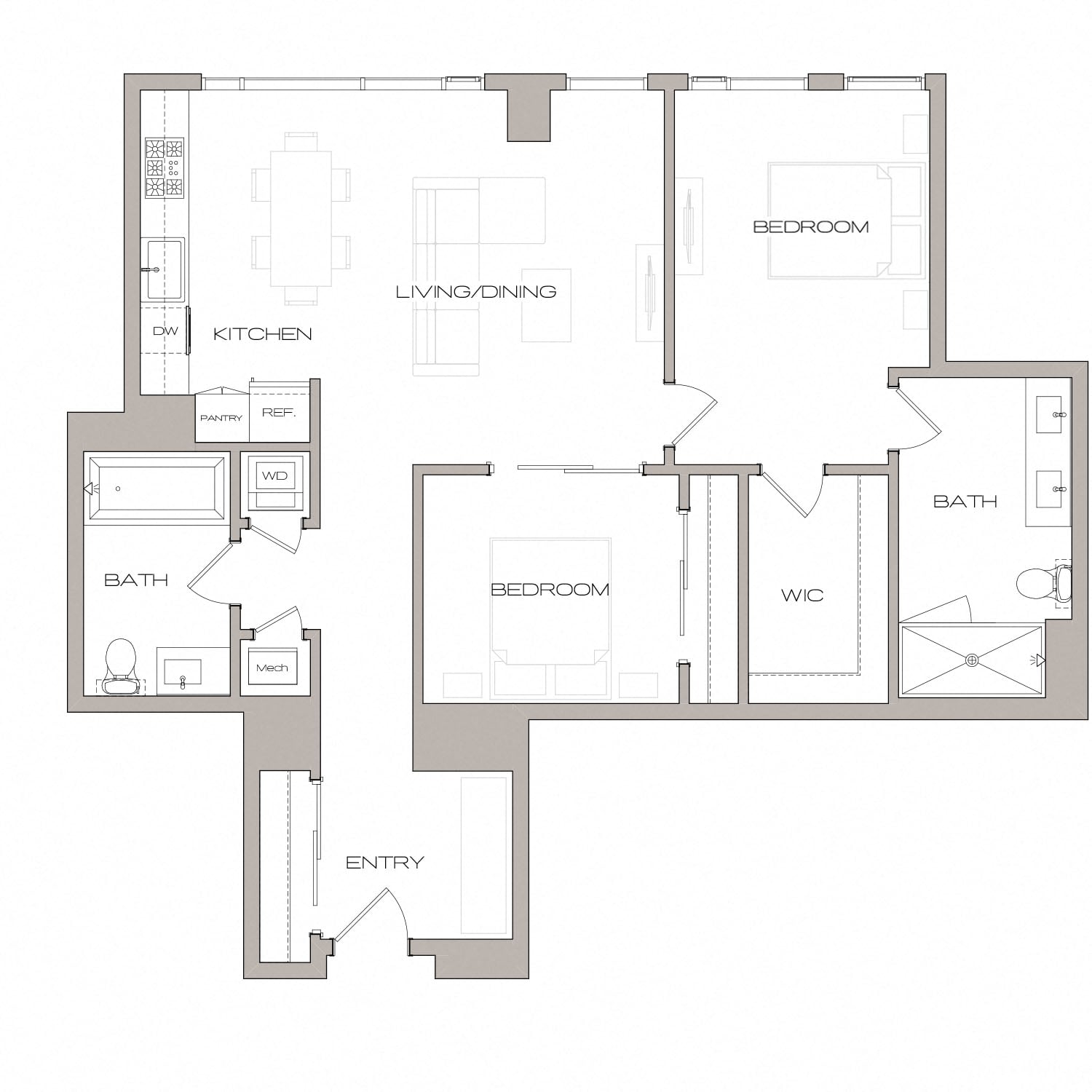 B1 floor plan