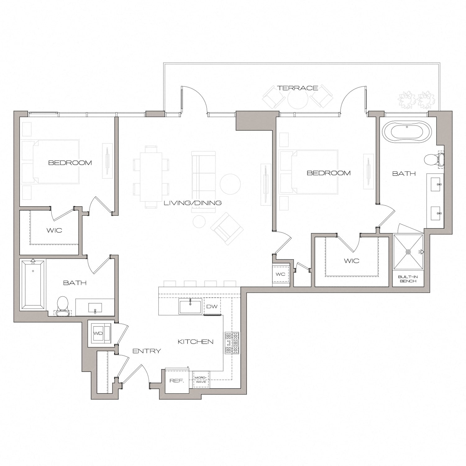 PH-3 floor plan