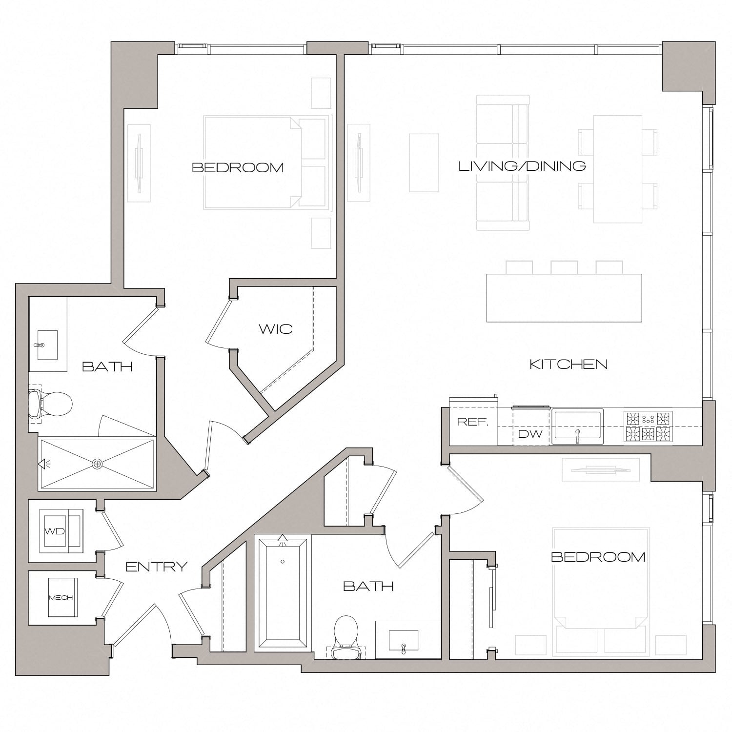 B2 floor plan