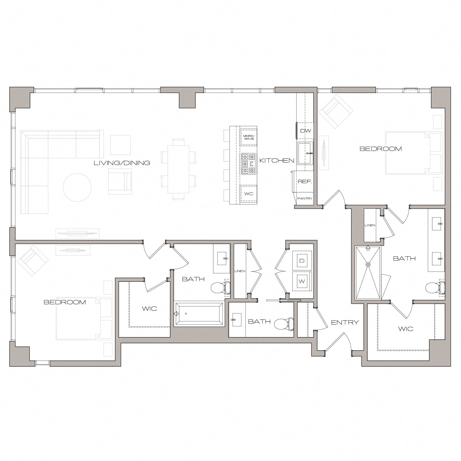 PH-8 floor plan
