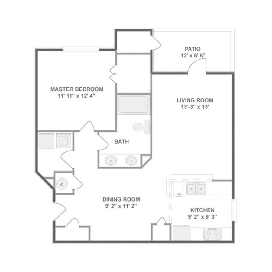 1 Bedroom Apartment – 32000 Gardner Dr #23028, Alpharetta, GA
