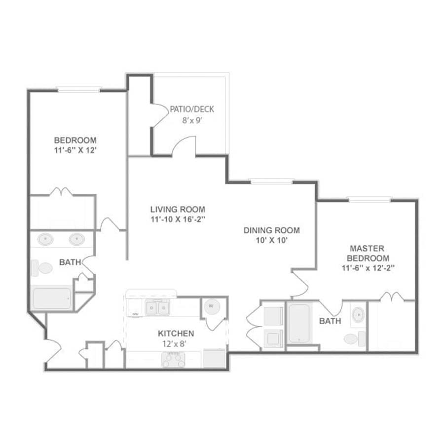 2 Bedroom Apartment – 32000 Gardner Dr #49027, Alpharetta, GA