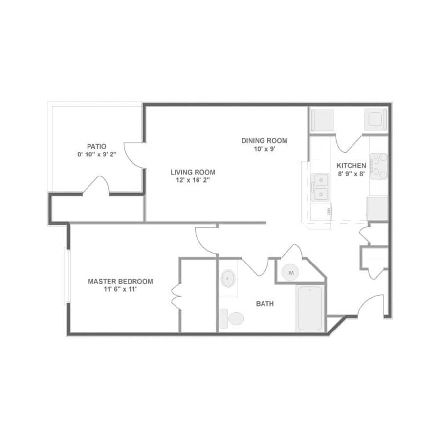 1 Bedroom Apartment – 32000 Gardner Dr #31015, Alpharetta, GA