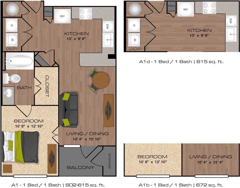 A1 floor plan