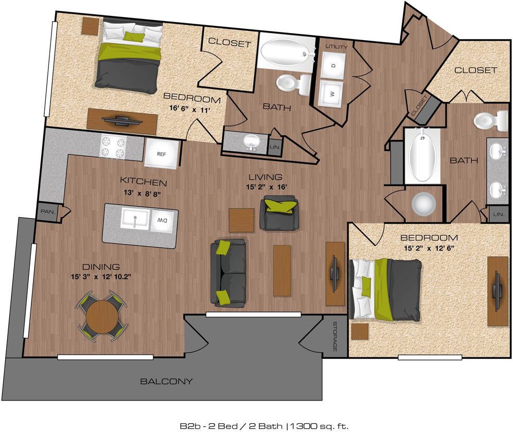 B4 floor plan