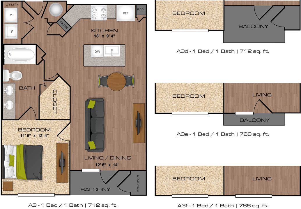A3 floor plan