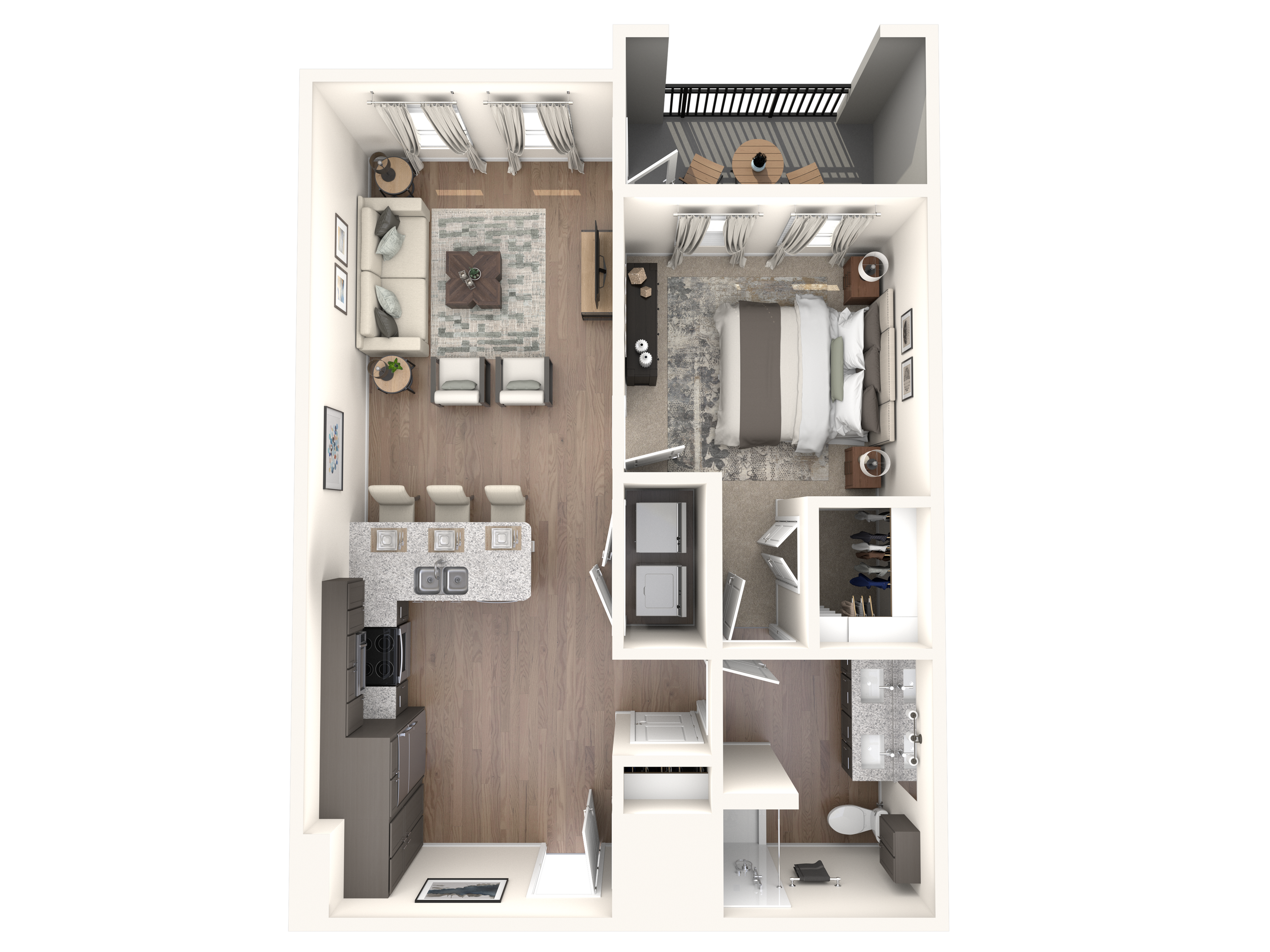 A1 floor plan