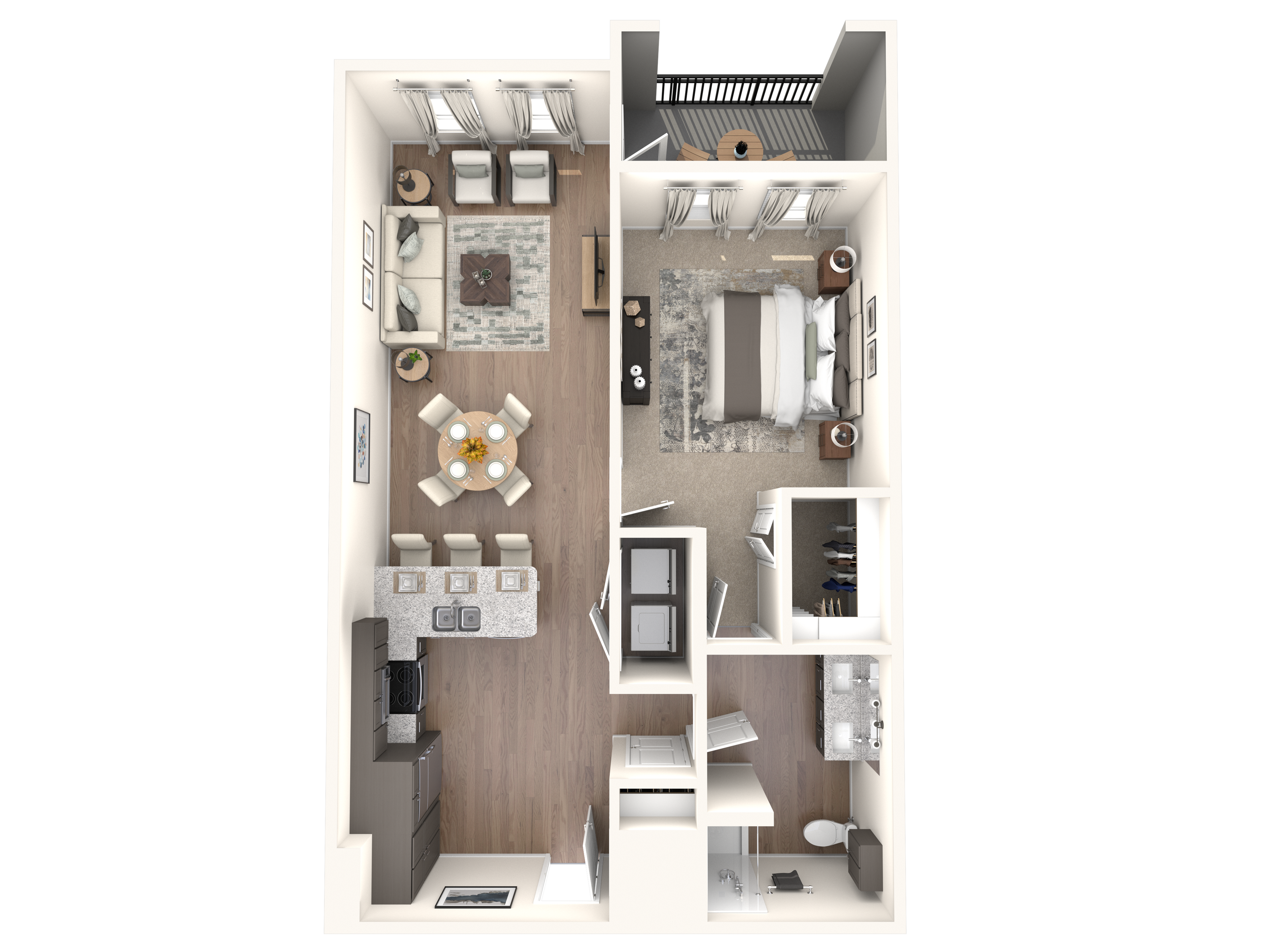 A2 floor plan