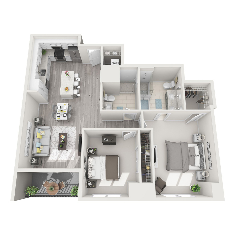 B6 floor plan