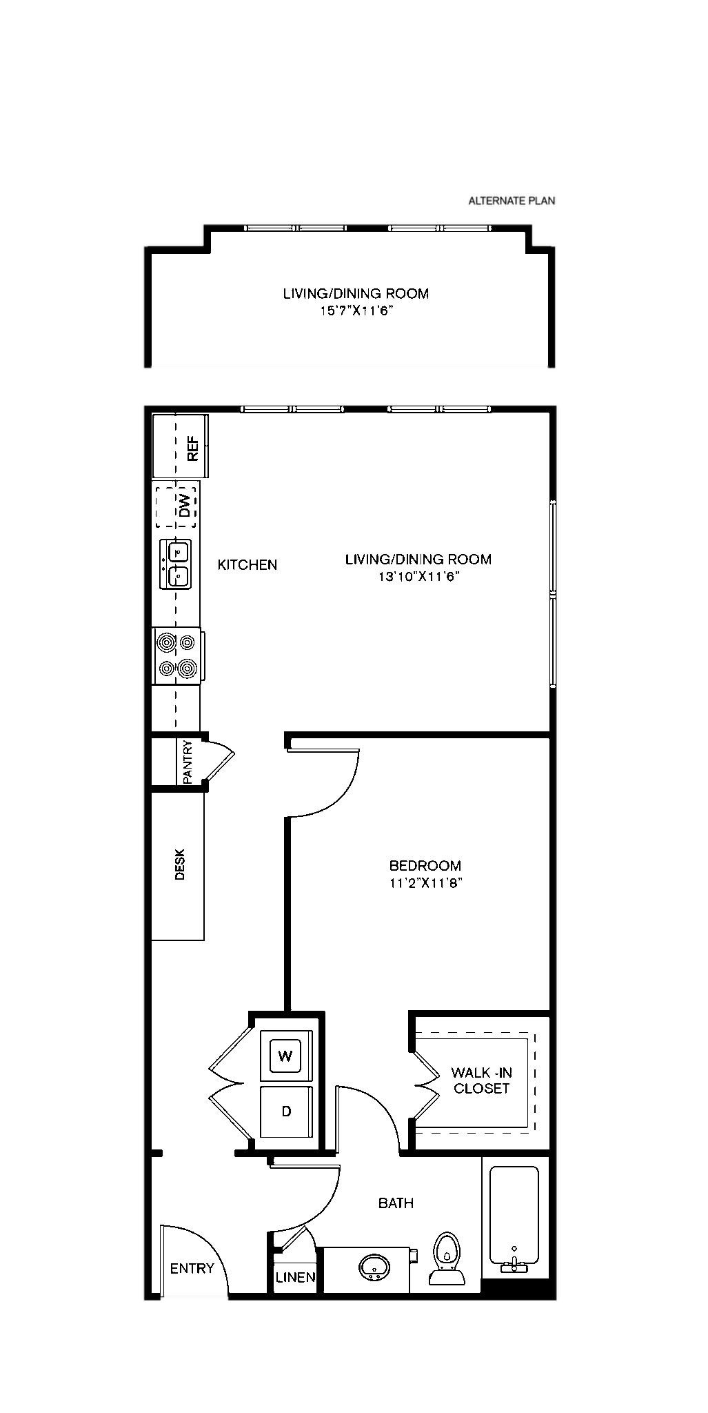 A6 floor plan