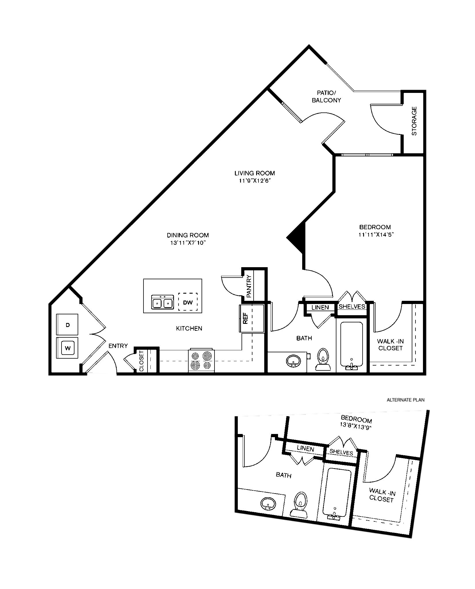 A9 floor plan