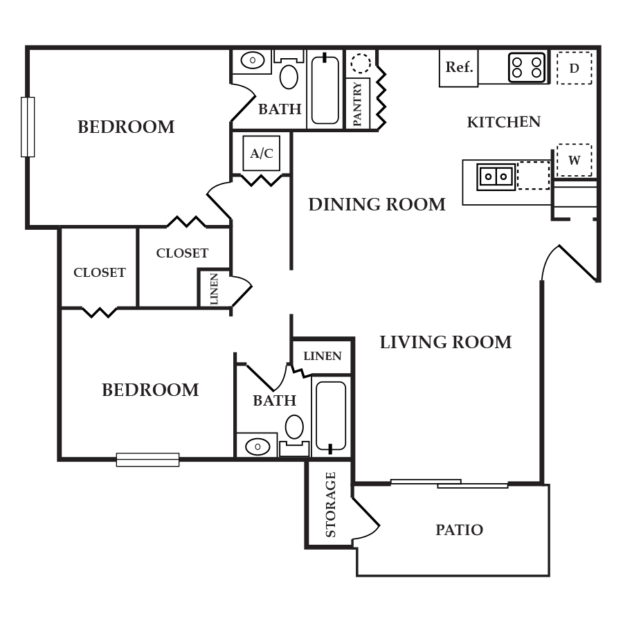 B1 - The Coast floor plan
