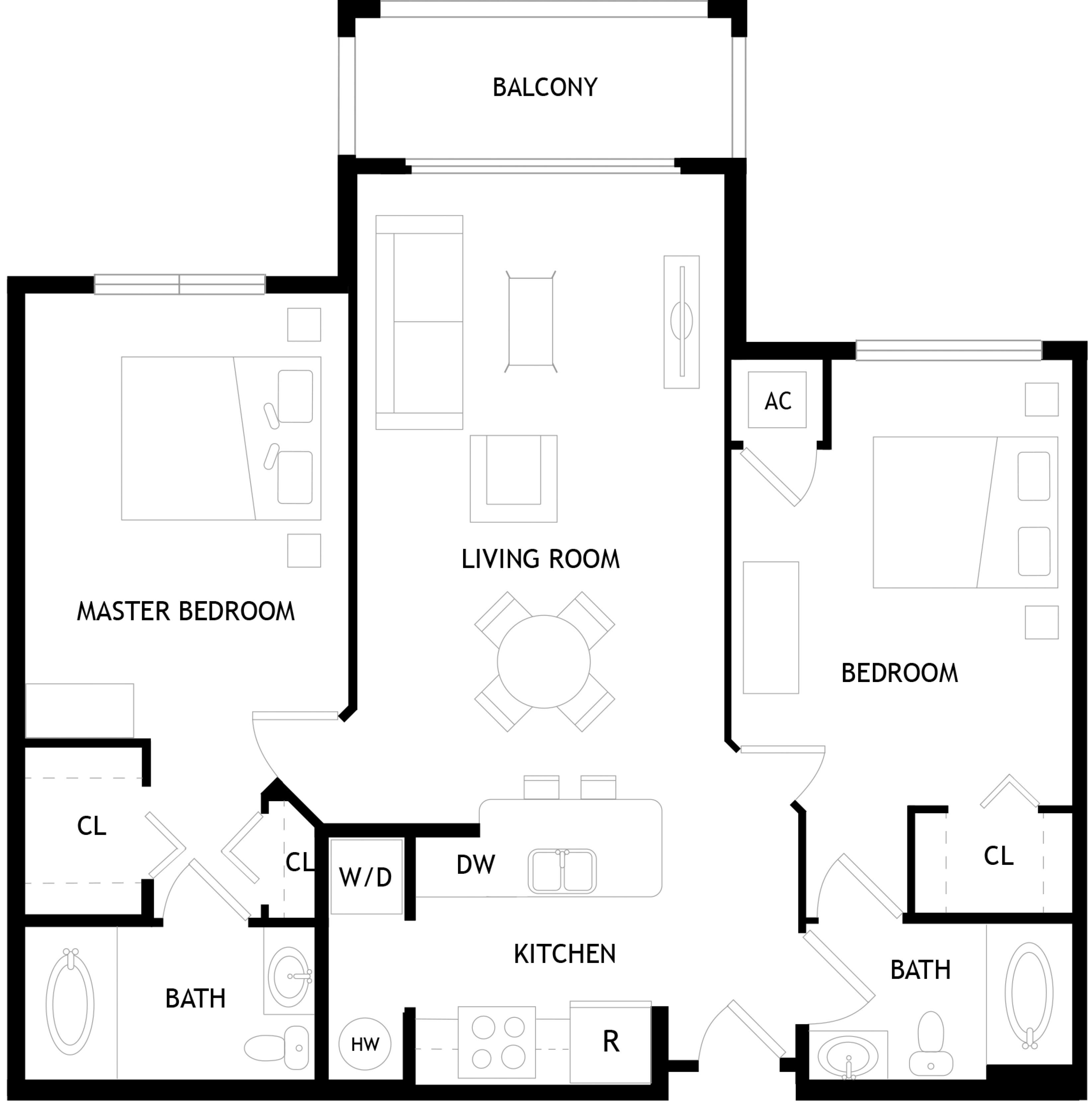 B2 floor plan