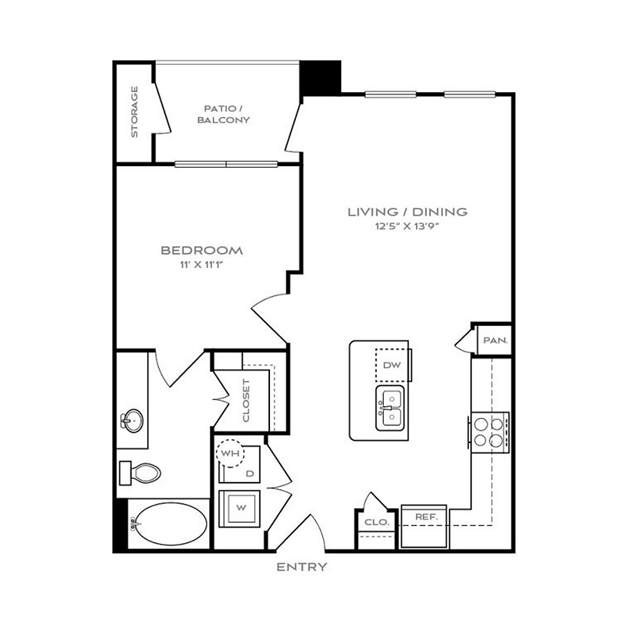 A1 floor plan