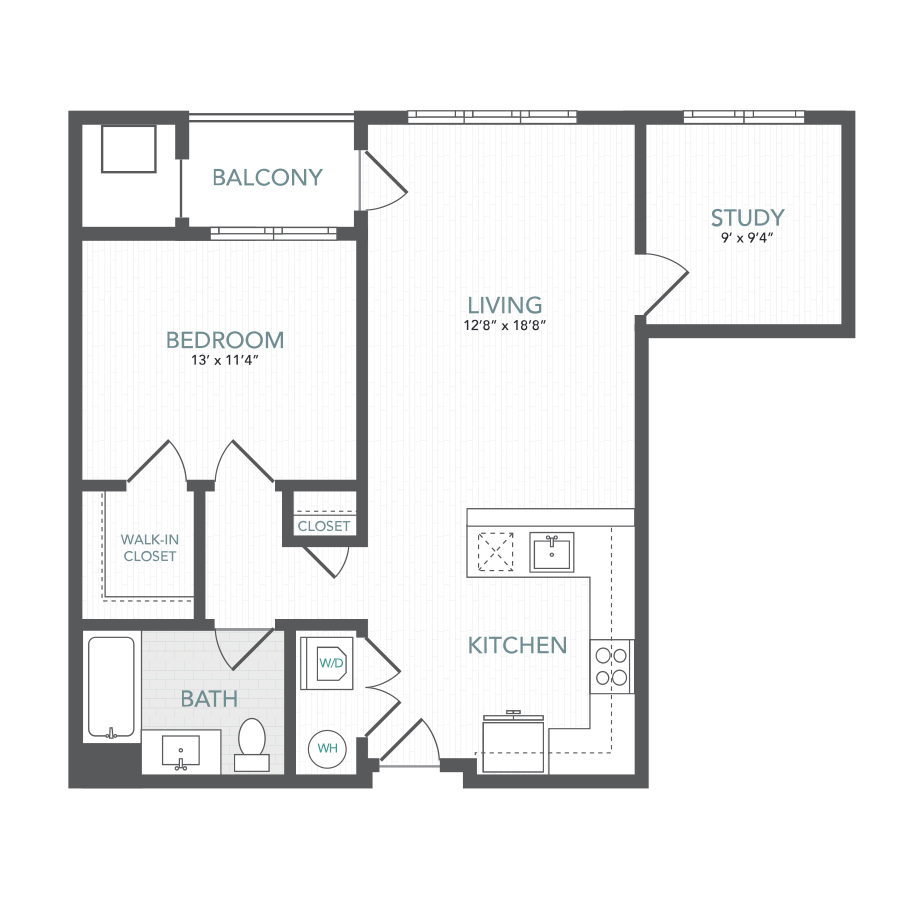 A2 floor plan