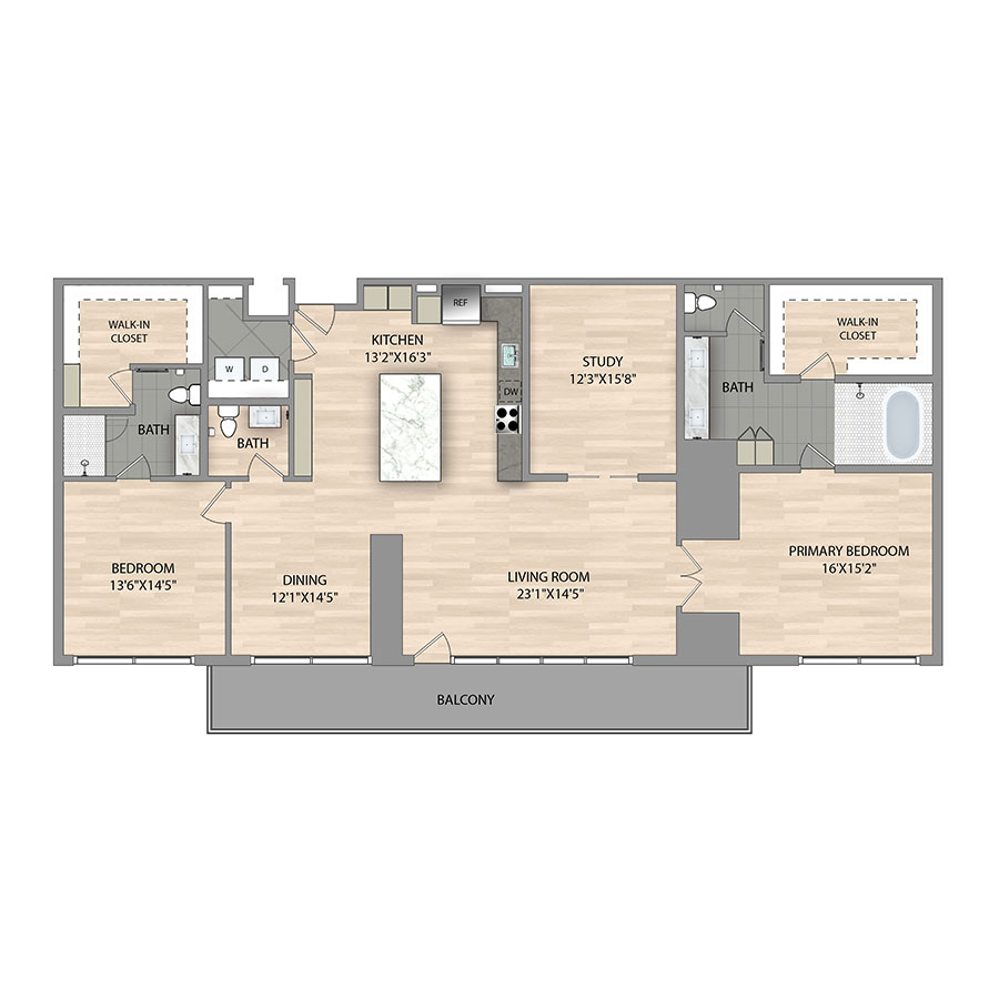PH5 floor plan