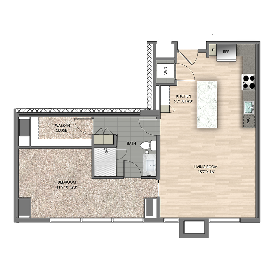 A8 floor plan