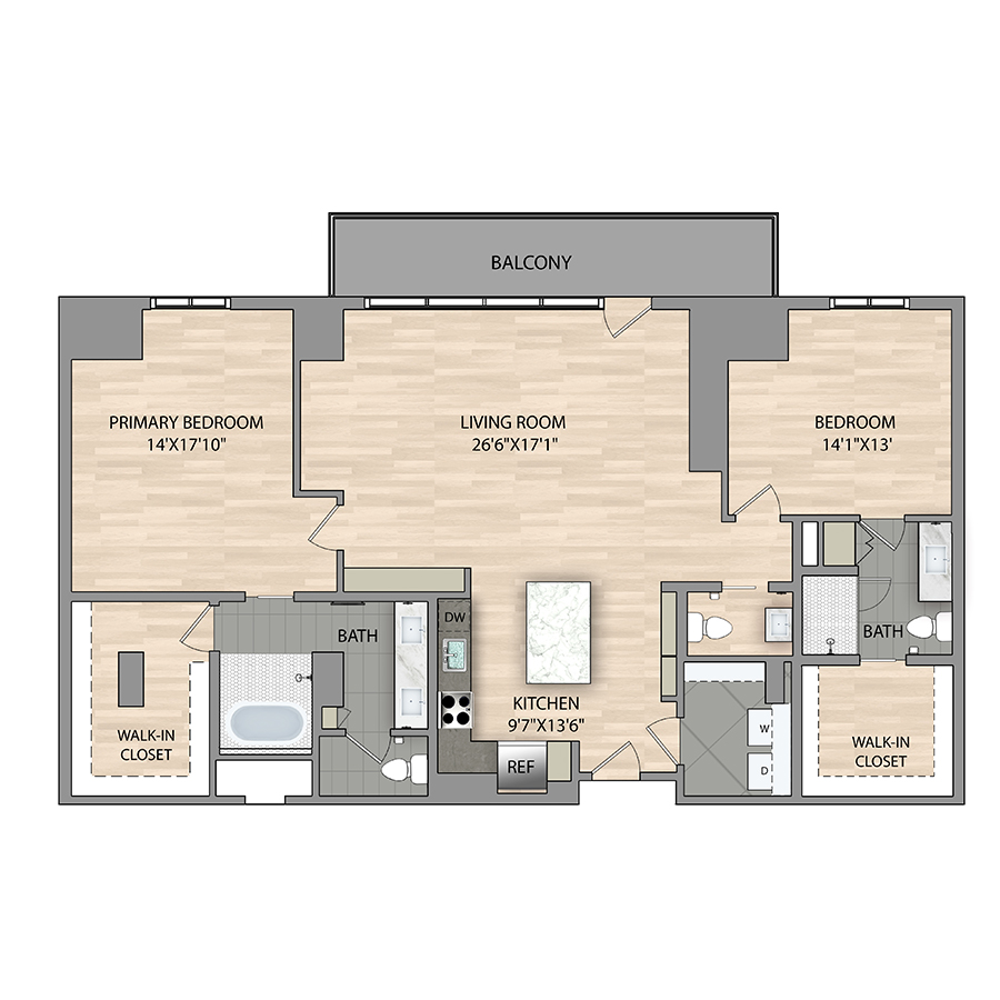PH2 floor plan