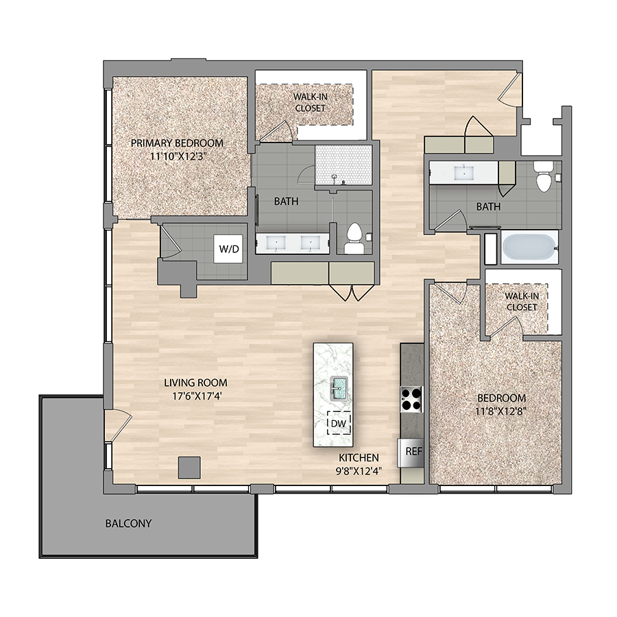 B6 floor plan