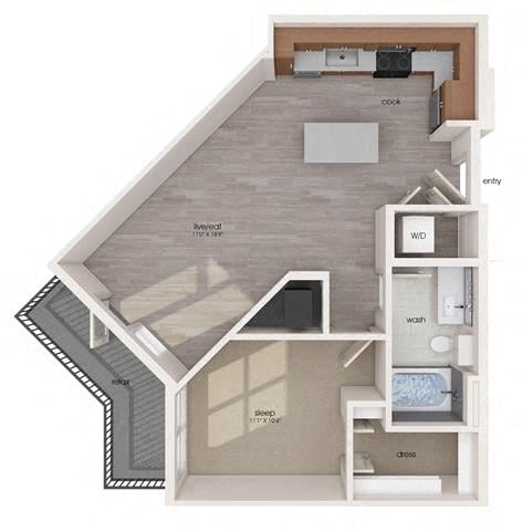 A01 floor plan
