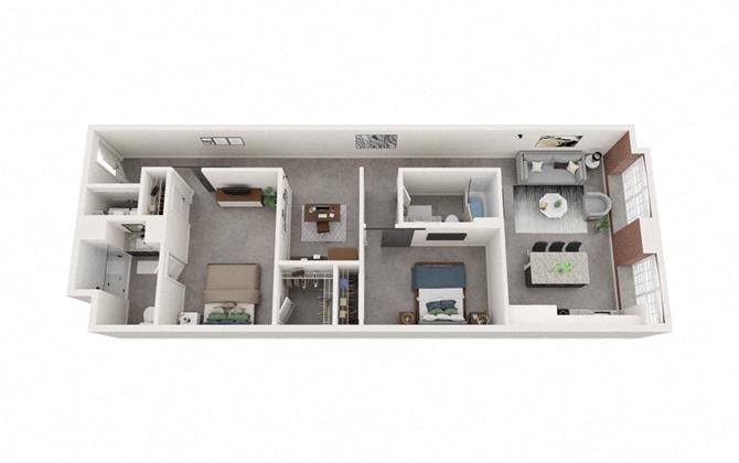 B2 floor plan