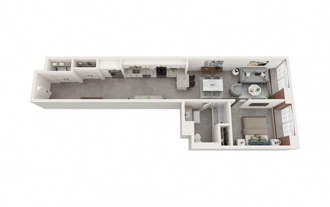A2 floor plan